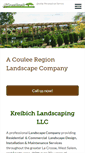 Mobile Screenshot of kreibichlandscaping.com